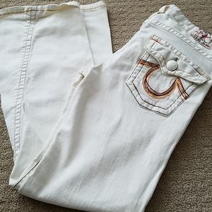 True Religion Rainbow Stitch Embroidery - sz 29